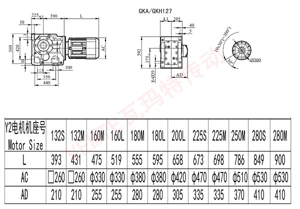 KA KH127減速機圖紙